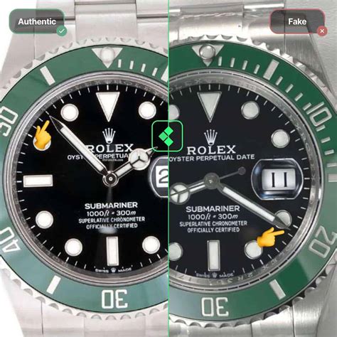 rolex submariner no date real or fake|counterfeit Rolex how to identify.